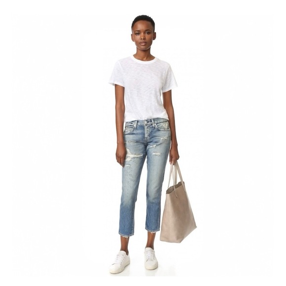AMO Women's‎ Tomboy Crop Jeans Size 24 Revolve - Picture 1 of 9